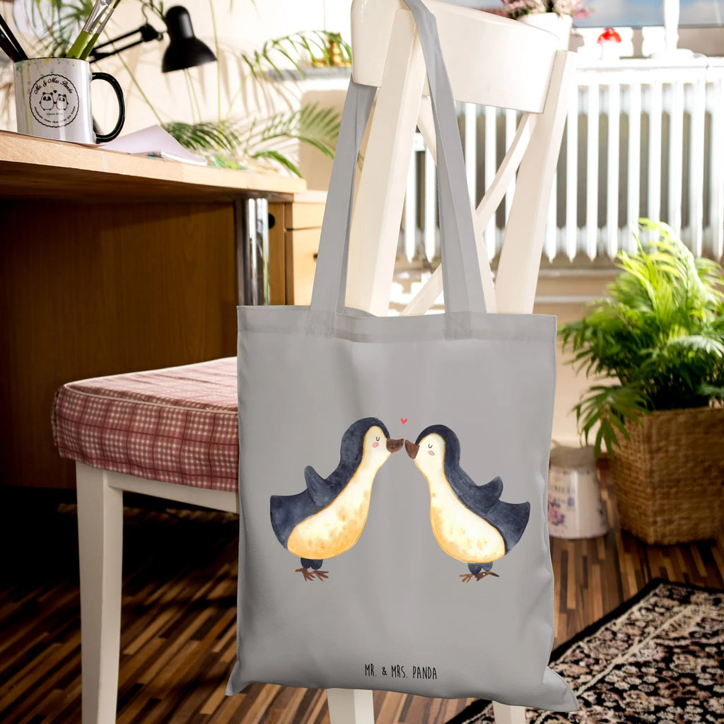 Torba Pingwiny Pocałunek Schultertasche, Jutebeutel, Einkaufstasche, Tragetasche, Stoffbeutel, Beutel, Tasche, Stofftasche, Strandtasche, Jutetasche, Umhängetasche, Badetasche, Shopper, Einkaufstüte, Laptoptasche, Beuteltasche, Liebe, Partner, Freund, Freundin, Ehemann, Ehefrau, Heiraten, Verlobung, Heiratsantrag, Liebesgeschenk, Jahrestag, Hocheitstag, Geschenk für Frauen, Geschenk für Freundin, Geschenk für Partner, Liebesbeweis, Mitbringsel, Hochzeitstag, für Männer, für Ehemann, Valentinstag