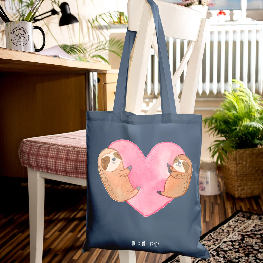 Tragetasche Faultiere Herz