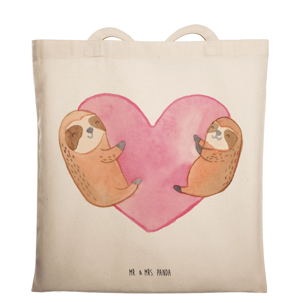 Tragetasche Faultiere Herz