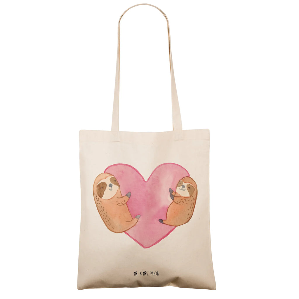 Tragetasche Faultiere Herz