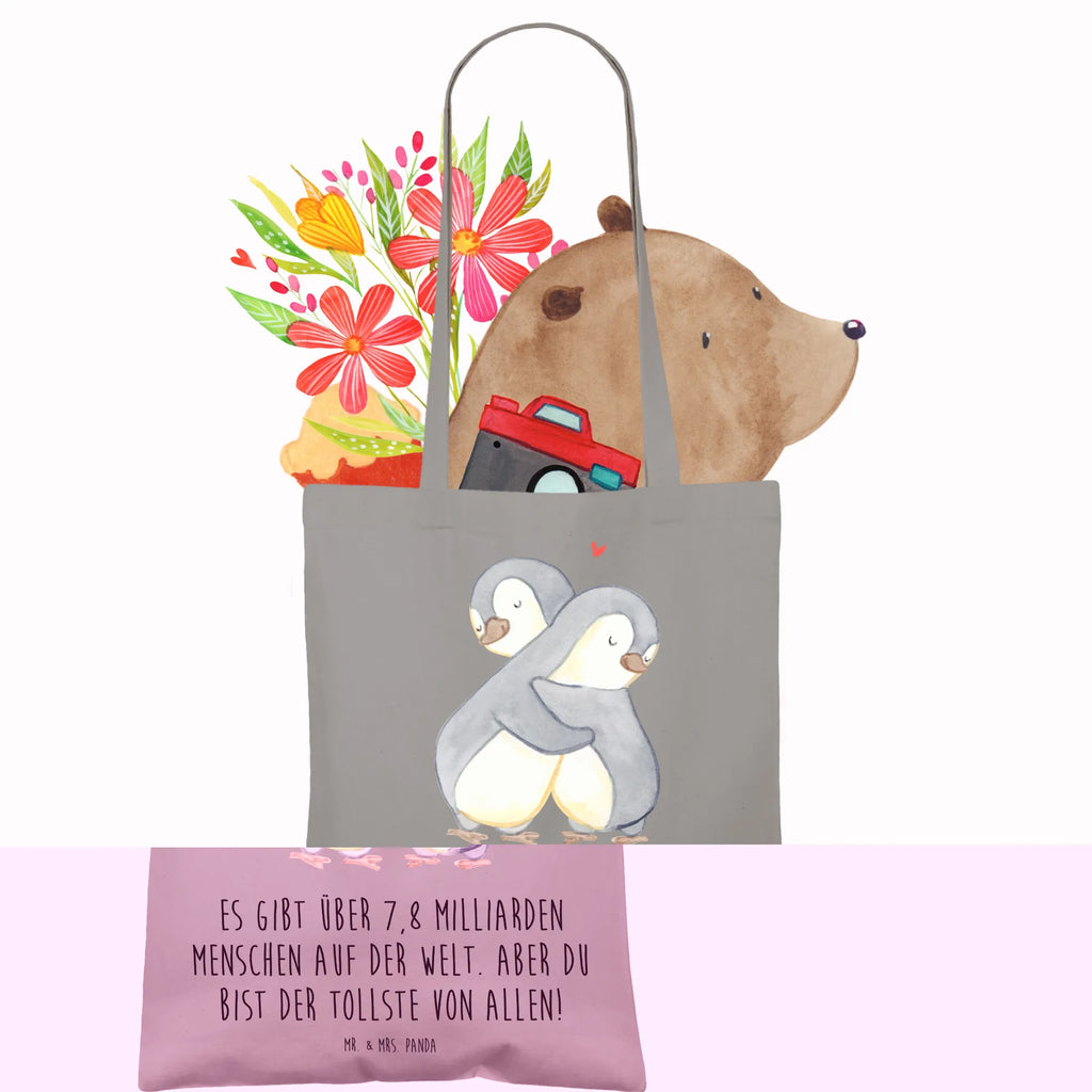 Torba pingwiny Przytulanie Tragetasche, Schultertasche, Einkaufstasche, Umhängetasche, Stofftasche, Shopper, Laptoptasche, Beutel, Badetasche, Stoffbeutel, Tasche, Jutetasche, Strandtasche, Beuteltasche, Einkaufstüte, Jutebeutel, Liebe, Partner, Freund, Freundin, Ehemann, Ehefrau, Heiraten, Verlobung, Heiratsantrag, Liebesgeschenk, Jahrestag, Hocheitstag, Geschenk für Freundin, Geschenk für Frauen, Geschenk für Partner, Hochzeitstag, für Ehemann, Liebesbeweis, Mitbringsel, Valentinstag, für Männer