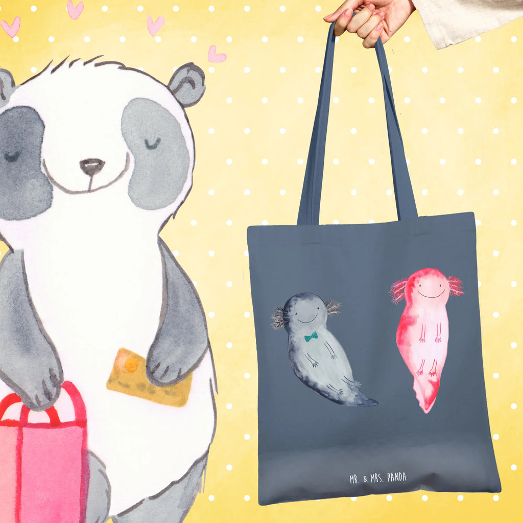 Tote bag axolotl Love Einkaufstasche, Stofftasche, Shopper, Einkaufstüte, Umhängetasche, Tasche, Schultertasche, Tragetasche, Laptoptasche, Strandtasche, Beuteltasche, Stoffbeutel, Jutebeutel, Beutel, Jutetasche, Badetasche, Liebe, Partner, Freund, Freundin, Ehemann, Ehefrau, Heiraten, Verlobung, Heiratsantrag, Liebesgeschenk, Jahrestag, Hocheitstag, Geschenk für Freundin, Geschenk für Partner, Geschenk für Frauen, Hochzeitstag, Mitbringsel, für Männer, Valentinstag, für Ehemann, Liebesbeweis