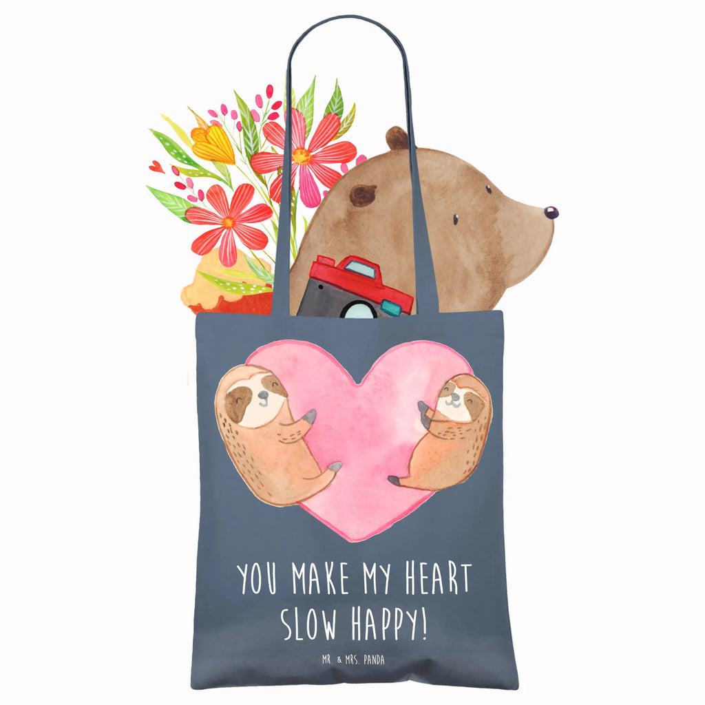 Tragetasche Faultiere Herz