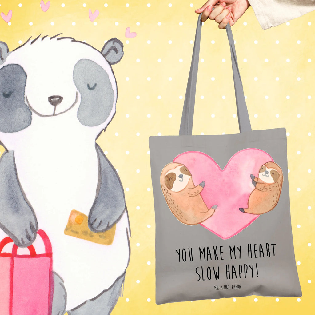 Tragetasche Faultiere Herz