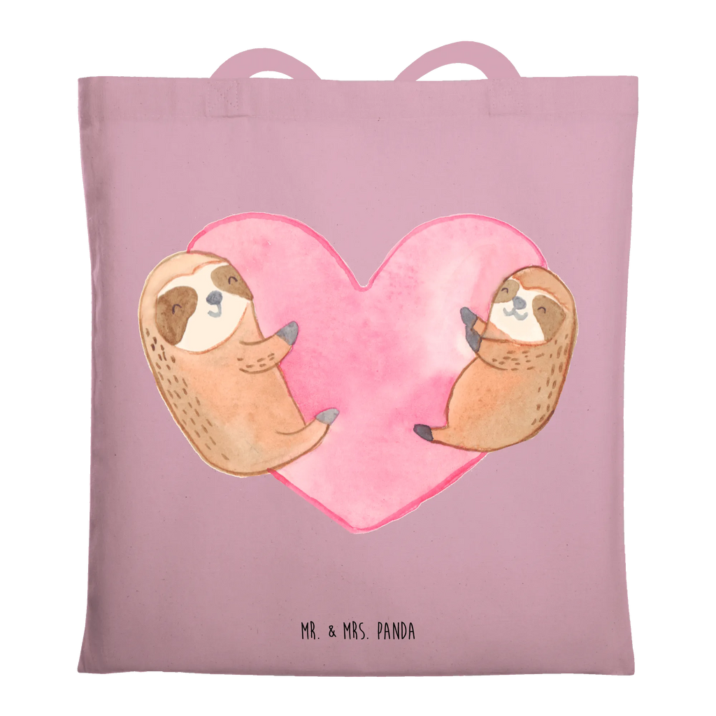 Tragetasche Faultiere Herz