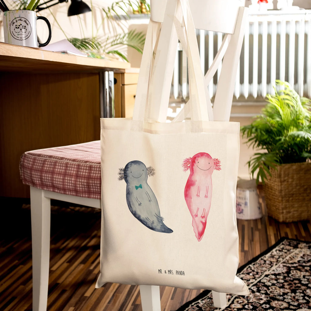 Tote bag axolotl Love Einkaufstasche, Stofftasche, Shopper, Einkaufstüte, Umhängetasche, Tasche, Schultertasche, Tragetasche, Laptoptasche, Strandtasche, Beuteltasche, Stoffbeutel, Jutebeutel, Beutel, Jutetasche, Badetasche, Liebe, Partner, Freund, Freundin, Ehemann, Ehefrau, Heiraten, Verlobung, Heiratsantrag, Liebesgeschenk, Jahrestag, Hocheitstag, Geschenk für Freundin, Geschenk für Partner, Geschenk für Frauen, Hochzeitstag, Mitbringsel, für Männer, Valentinstag, für Ehemann, Liebesbeweis