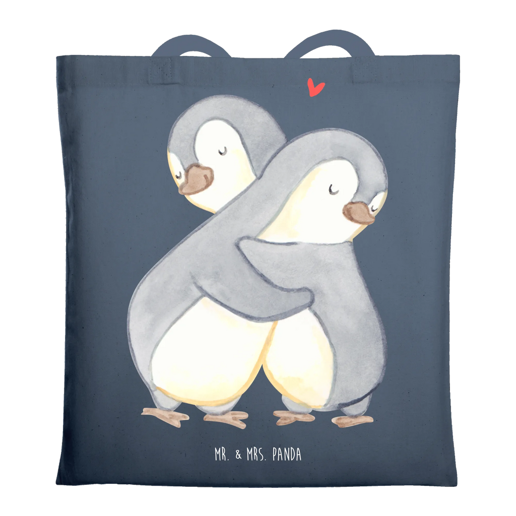 Torba pingwiny Przytulanie Tragetasche, Schultertasche, Einkaufstasche, Umhängetasche, Stofftasche, Shopper, Laptoptasche, Beutel, Badetasche, Stoffbeutel, Tasche, Jutetasche, Strandtasche, Beuteltasche, Einkaufstüte, Jutebeutel, Liebe, Partner, Freund, Freundin, Ehemann, Ehefrau, Heiraten, Verlobung, Heiratsantrag, Liebesgeschenk, Jahrestag, Hocheitstag, Geschenk für Freundin, Geschenk für Frauen, Geschenk für Partner, Hochzeitstag, für Ehemann, Liebesbeweis, Mitbringsel, Valentinstag, für Männer