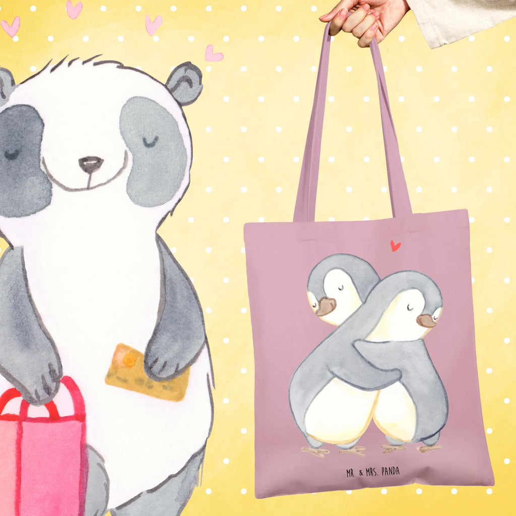 Tote bag penguins Cuddle Beutel, Laptoptasche, Jutetasche, Stofftasche, Einkaufstüte, Strandtasche, Einkaufstasche, Shopper, Badetasche, Tasche, Schultertasche, Beuteltasche, Jutebeutel, Stoffbeutel, Tragetasche, Umhängetasche, Liebe, Partner, Freund, Freundin, Ehemann, Ehefrau, Heiraten, Verlobung, Heiratsantrag, Liebesgeschenk, Jahrestag, Hocheitstag, Geschenk für Partner, für Männer, Hochzeitstag, Geschenk für Freundin, Geschenk für Frauen, Liebesbeweis, für Ehemann, Valentinstag, Mitbringsel