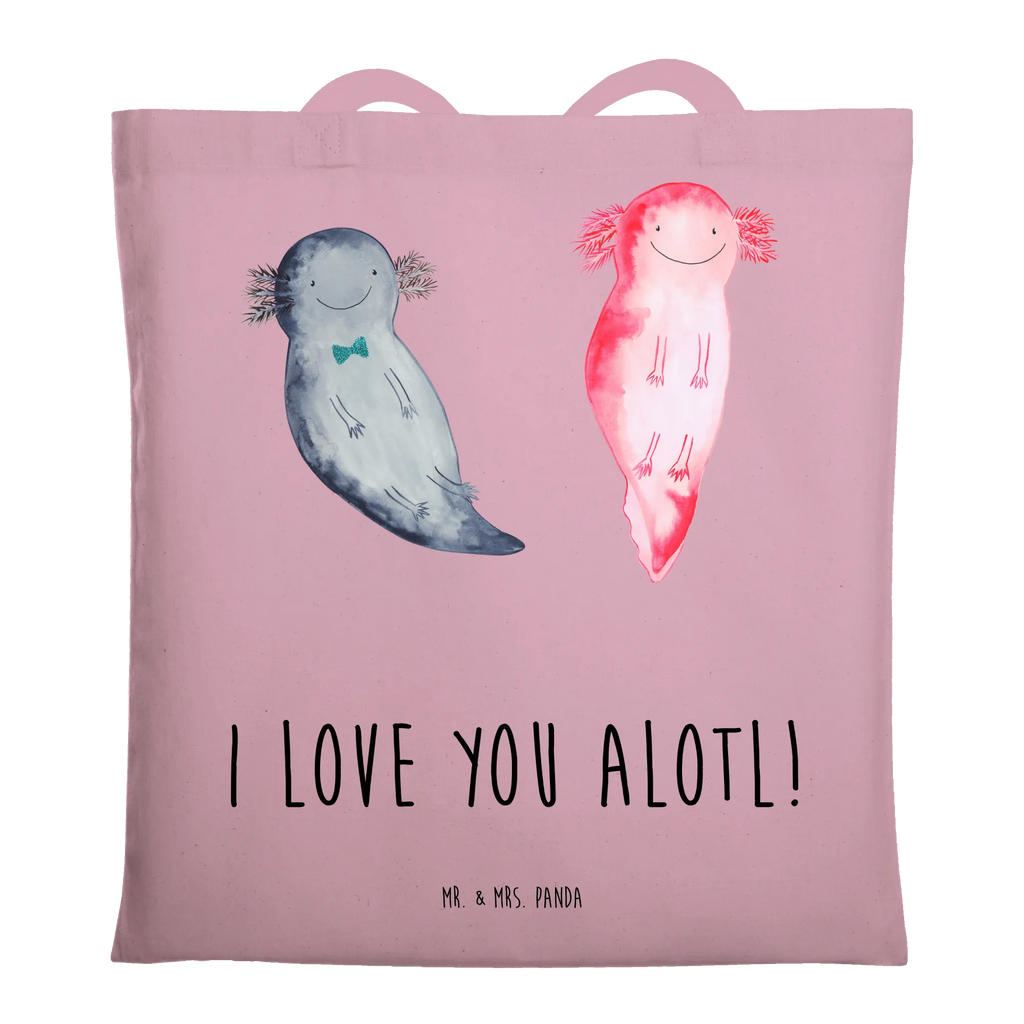 Tote bag axolotl Love Einkaufstasche, Stofftasche, Shopper, Einkaufstüte, Umhängetasche, Tasche, Schultertasche, Tragetasche, Laptoptasche, Strandtasche, Beuteltasche, Stoffbeutel, Jutebeutel, Beutel, Jutetasche, Badetasche, Liebe, Partner, Freund, Freundin, Ehemann, Ehefrau, Heiraten, Verlobung, Heiratsantrag, Liebesgeschenk, Jahrestag, Hocheitstag, Geschenk für Freundin, Geschenk für Partner, Geschenk für Frauen, Hochzeitstag, Mitbringsel, für Männer, Valentinstag, für Ehemann, Liebesbeweis
