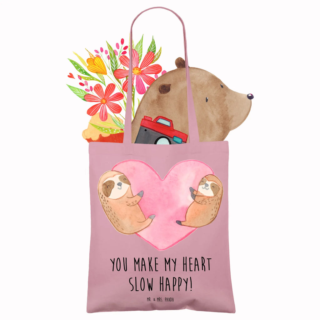 Tragetasche Faultiere Herz