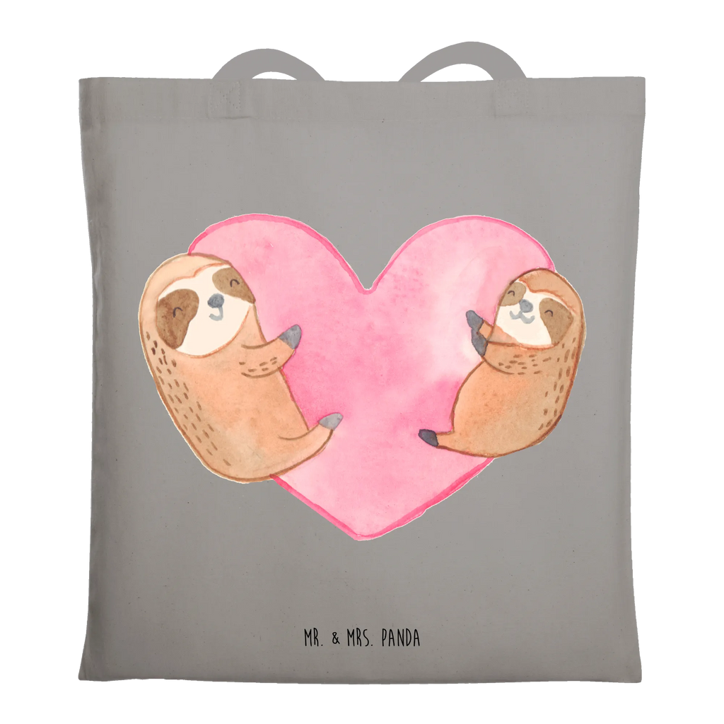 Tragetasche Faultiere Herz