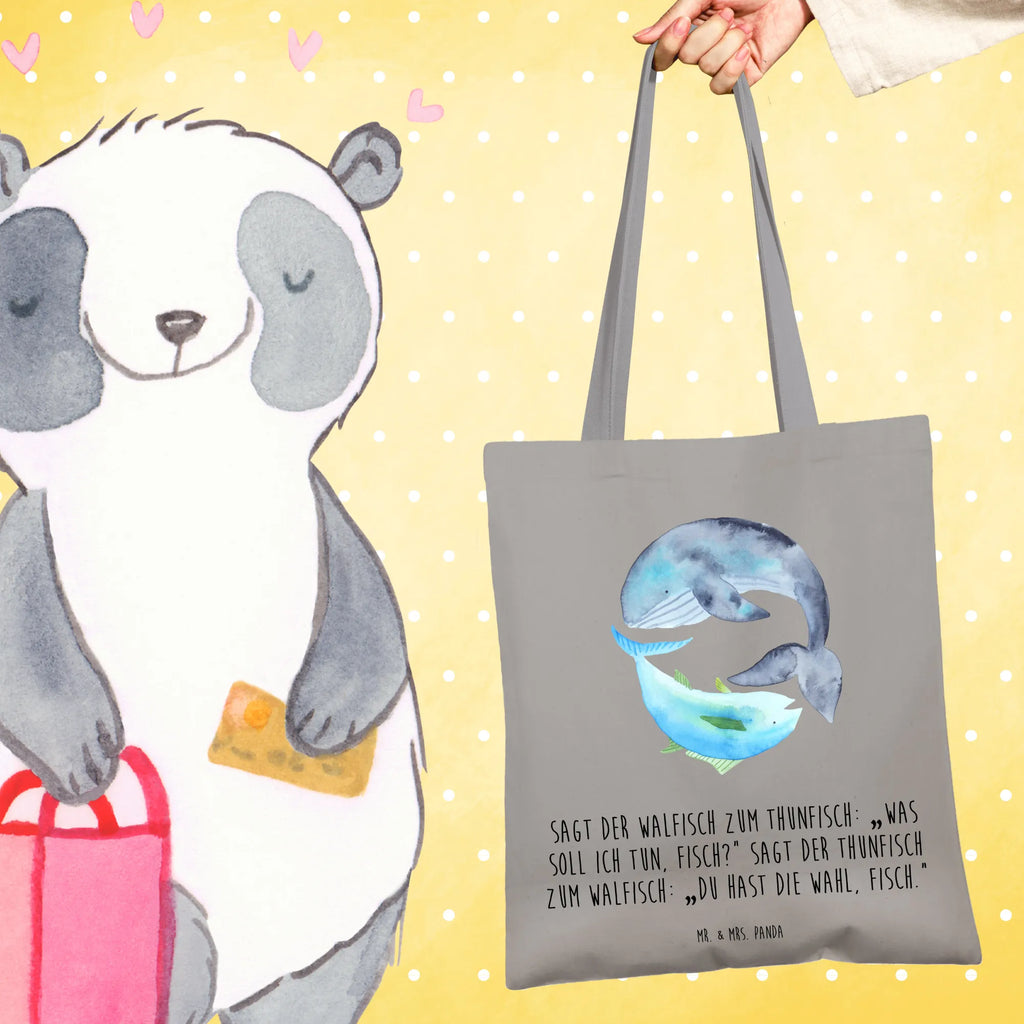 Tragetasche Walfisch Thunfisch
