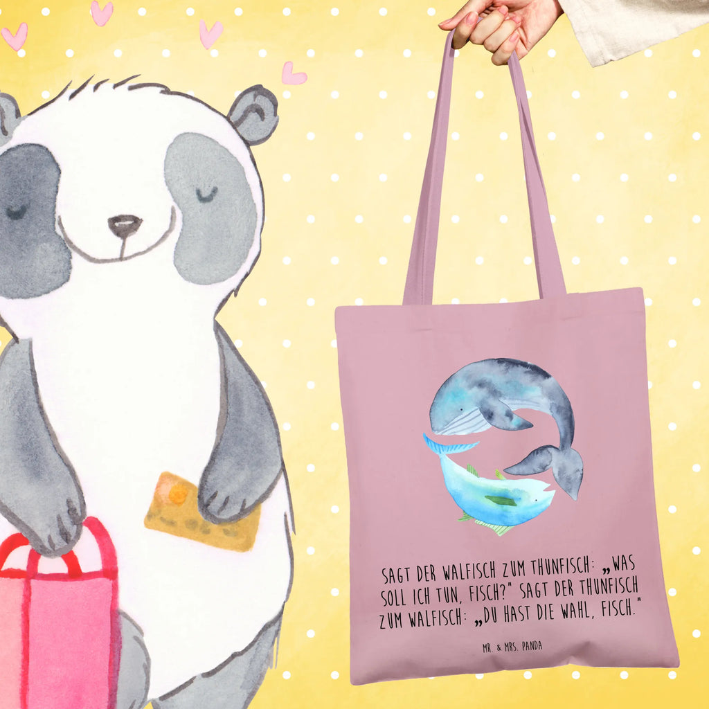 Tragetasche Walfisch Thunfisch