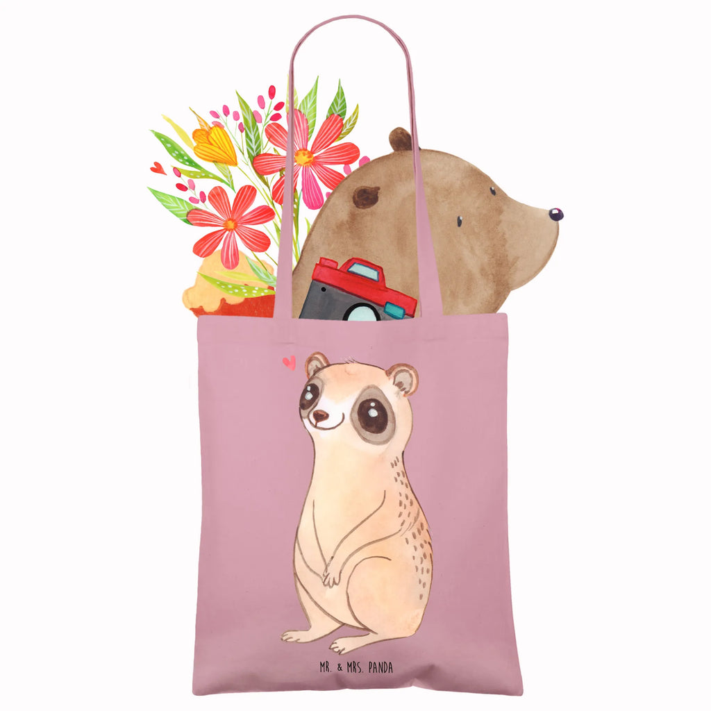 Tote bag Slow loris Happy Laptoptasche, Jutebeutel, Shopper, Tragetasche, Alltagstasche, Strandtasche, Leinentasche, Beuteltasche, Schultasche, uni tasche, baumwollbeutel, büchertasche, Einkaufstasche, Stoffbeutel, Henkeltasche, Einkaufsbeutel, Badetasche, Jutetasche, Beutel, Tasche, Schultertasche, Baumwolltasche, tote bag, Tüte, Statementbeutel, unitasche, shopping tasche, Stofftasche, bedruckte tasche, Einkaufstüte, Umhängetasche, Tiermotive, Tiere, lustige Sprüche, Gute Laune, Glück, Niedlich, Plumplori