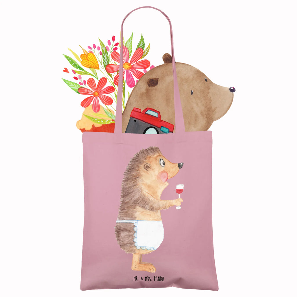 Tote bag Hedgehog wine Beuteltasche, Einkaufstüte, Umhängetasche, Strandtasche, Tragetasche, Laptoptasche, Badetasche, Stoffbeutel, Jutebeutel, Stofftasche, Shopper, Jutetasche, Tasche, Schultertasche, Einkaufstasche, Beutel, Tiermotive, Gute Laune, lustige Sprüche, Tiere, Rotwein, Wein trinken, Weißwein, Weinglas, Geschenk Weinliebhaber, Geschenk Weintrinker, Wein Deko, Igel, Wein Spruch