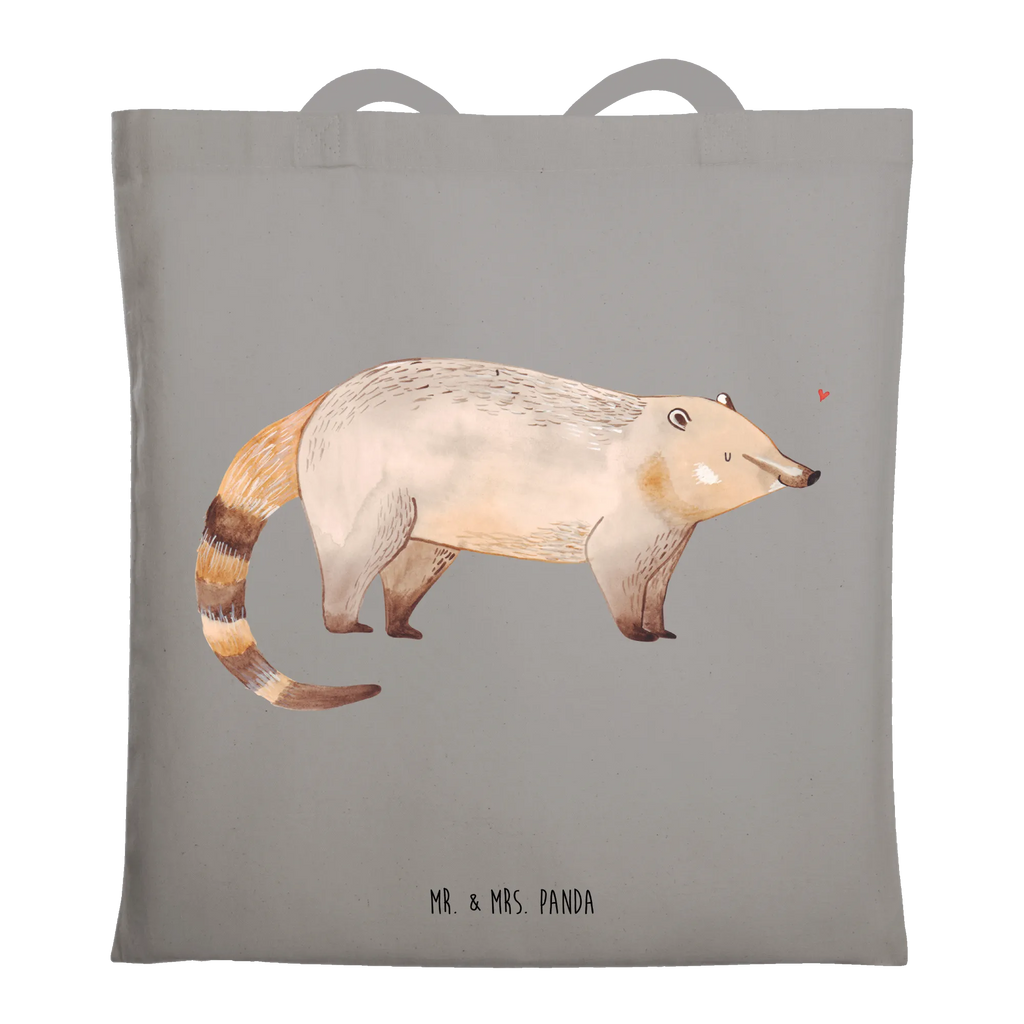 Tote bag Coati Tragetasche, Shopper, Einkaufstüte, Tasche, Strandtasche, Umhängetasche, Beuteltasche, Jutetasche, Jutebeutel, Stofftasche, Einkaufstasche, Badetasche, Beutel, Schultertasche, Laptoptasche, Stoffbeutel, Tiermotive, Gute Laune, lustige Sprüche, Tiere, Rüsselbär, Nasenbär, Bär, Nasenbären