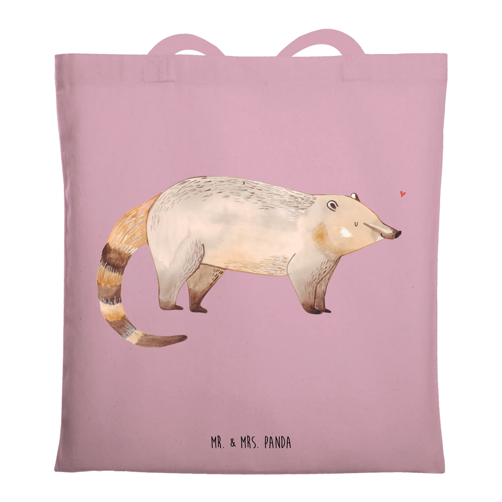 Tote bag Coati Tragetasche, Shopper, Einkaufstüte, Tasche, Strandtasche, Umhängetasche, Beuteltasche, Jutetasche, Jutebeutel, Stofftasche, Einkaufstasche, Badetasche, Beutel, Schultertasche, Laptoptasche, Stoffbeutel, Tiermotive, Gute Laune, lustige Sprüche, Tiere, Rüsselbär, Nasenbär, Bär, Nasenbären