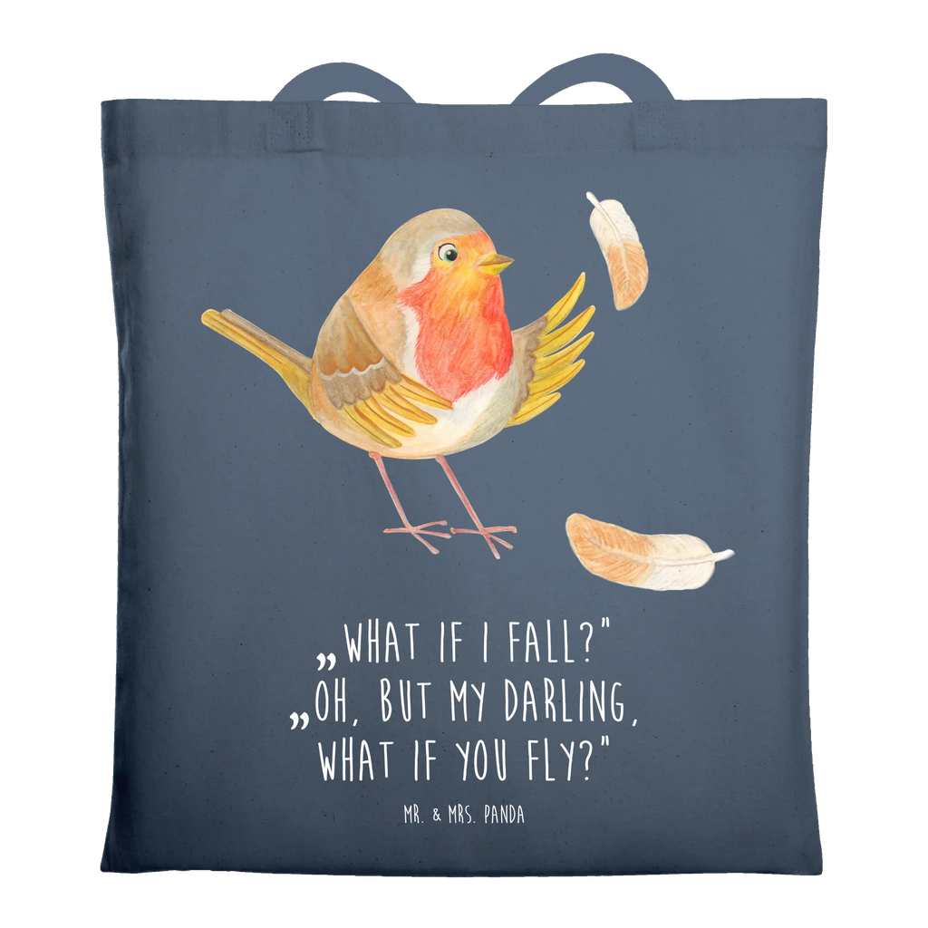 Tote bag robin feathers
