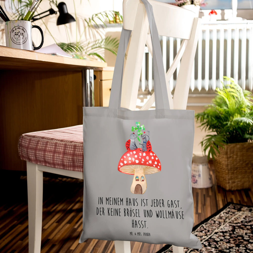 Tote bag ladybug toadstool Einkaufsbeutel, bedruckte tasche, Einkaufstüte, Stofftasche, Tragetasche, uni tasche, shopping tasche, Statementbeutel, Jutetasche, Schultasche, Beutel, Laptoptasche, Beuteltasche, büchertasche, Tasche, Henkeltasche, Strandtasche, Shopper, unitasche, Tüte, Jutebeutel, Schultertasche, Umhängetasche, Einkaufstasche, tote bag, Leinentasche, Stoffbeutel, Alltagstasche, Badetasche, Baumwolltasche, baumwollbeutel, Gute Laune, Tiermotive, Tiere, lustige Sprüche, Fleigenpilzhaus, Wohnung, Haus, Fliegenpilz, Marienkäfer, zuhause