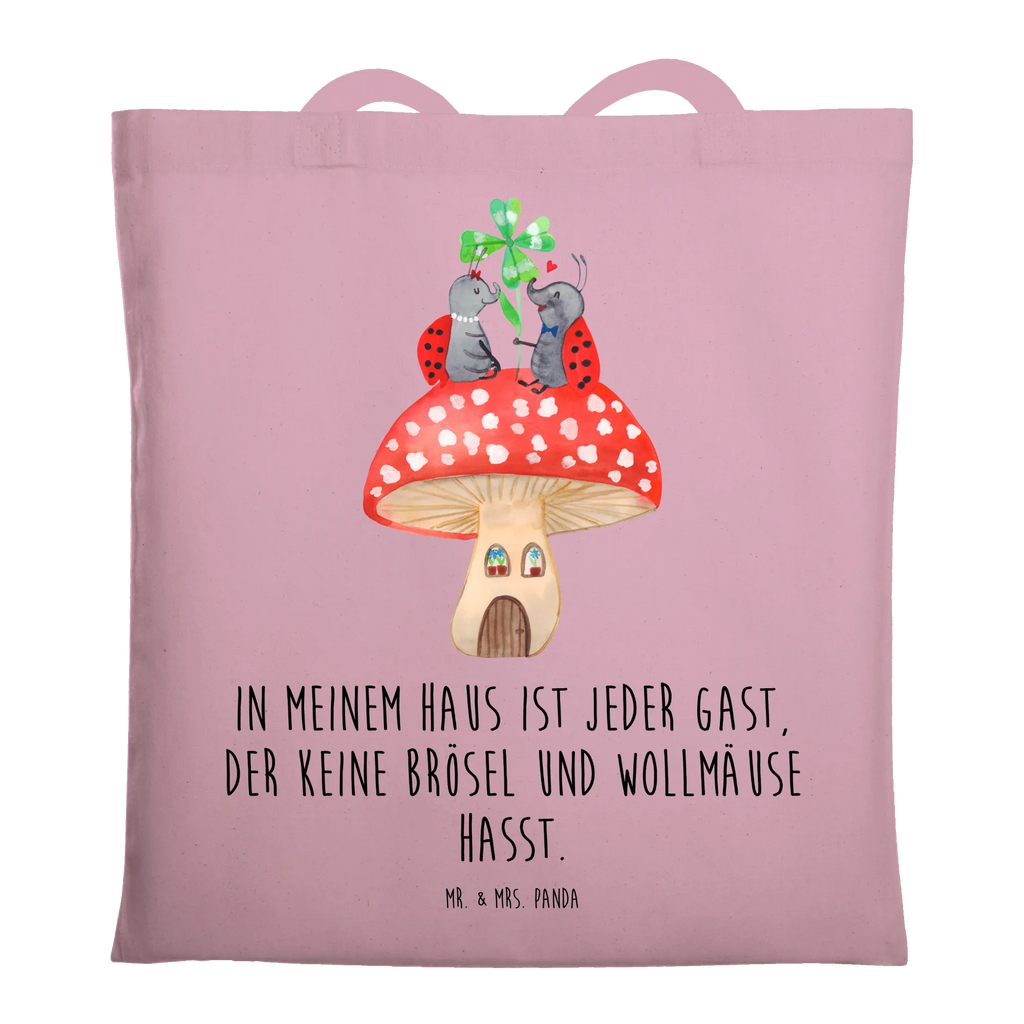 Tote bag ladybug toadstool Einkaufsbeutel, bedruckte tasche, Einkaufstüte, Stofftasche, Tragetasche, uni tasche, shopping tasche, Statementbeutel, Jutetasche, Schultasche, Beutel, Laptoptasche, Beuteltasche, büchertasche, Tasche, Henkeltasche, Strandtasche, Shopper, unitasche, Tüte, Jutebeutel, Schultertasche, Umhängetasche, Einkaufstasche, tote bag, Leinentasche, Stoffbeutel, Alltagstasche, Badetasche, Baumwolltasche, baumwollbeutel, Gute Laune, Tiermotive, Tiere, lustige Sprüche, Fleigenpilzhaus, Wohnung, Haus, Fliegenpilz, Marienkäfer, zuhause