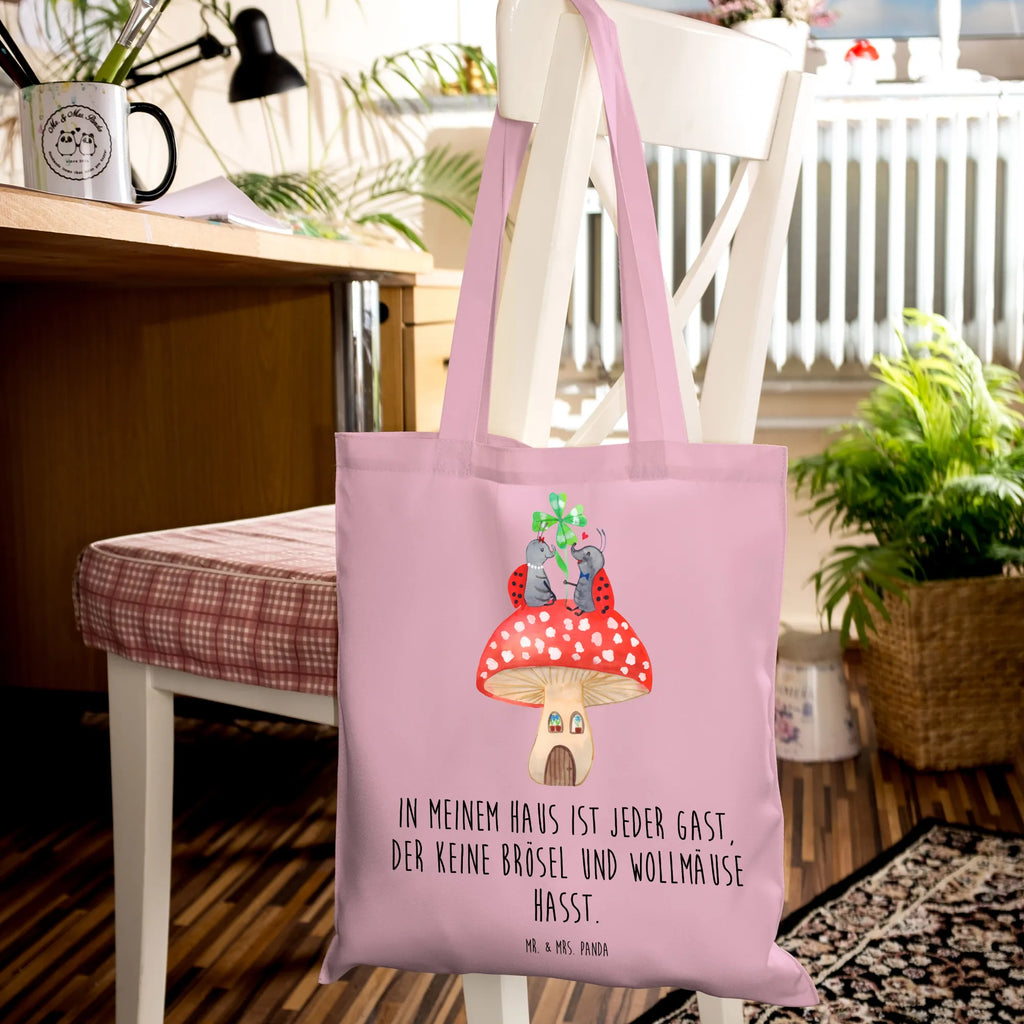 Tote bag ladybug toadstool Einkaufsbeutel, bedruckte tasche, Einkaufstüte, Stofftasche, Tragetasche, uni tasche, shopping tasche, Statementbeutel, Jutetasche, Schultasche, Beutel, Laptoptasche, Beuteltasche, büchertasche, Tasche, Henkeltasche, Strandtasche, Shopper, unitasche, Tüte, Jutebeutel, Schultertasche, Umhängetasche, Einkaufstasche, tote bag, Leinentasche, Stoffbeutel, Alltagstasche, Badetasche, Baumwolltasche, baumwollbeutel, Gute Laune, Tiermotive, Tiere, lustige Sprüche, Fleigenpilzhaus, Wohnung, Haus, Fliegenpilz, Marienkäfer, zuhause