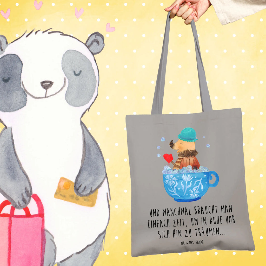 Tote bag Moth foam bath