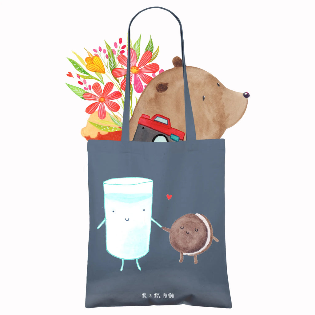 Tote bag milk biscuit Stoffbeutel, Laptoptasche, Badetasche, Tasche, Jutetasche, Strandtasche, Einkaufstüte, Schultertasche, Beutel, Stofftasche, Tragetasche, Einkaufstasche, Beuteltasche, Jutebeutel, Shopper, Umhängetasche, Tiermotive, Gute Laune, lustige Sprüche, Tiere, romantisch, perfektes Paar, Keks, Motiv süß, Einladung Frühstück, Cookie, Milk, Milch, Kekse, Kaffee