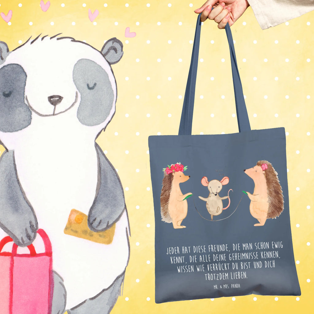 Tote bag Hedgehog skipping