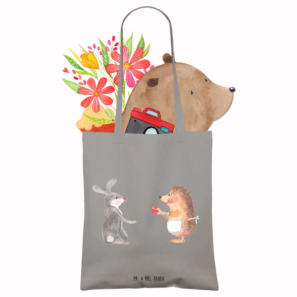Tote bag Hare Hedgehog