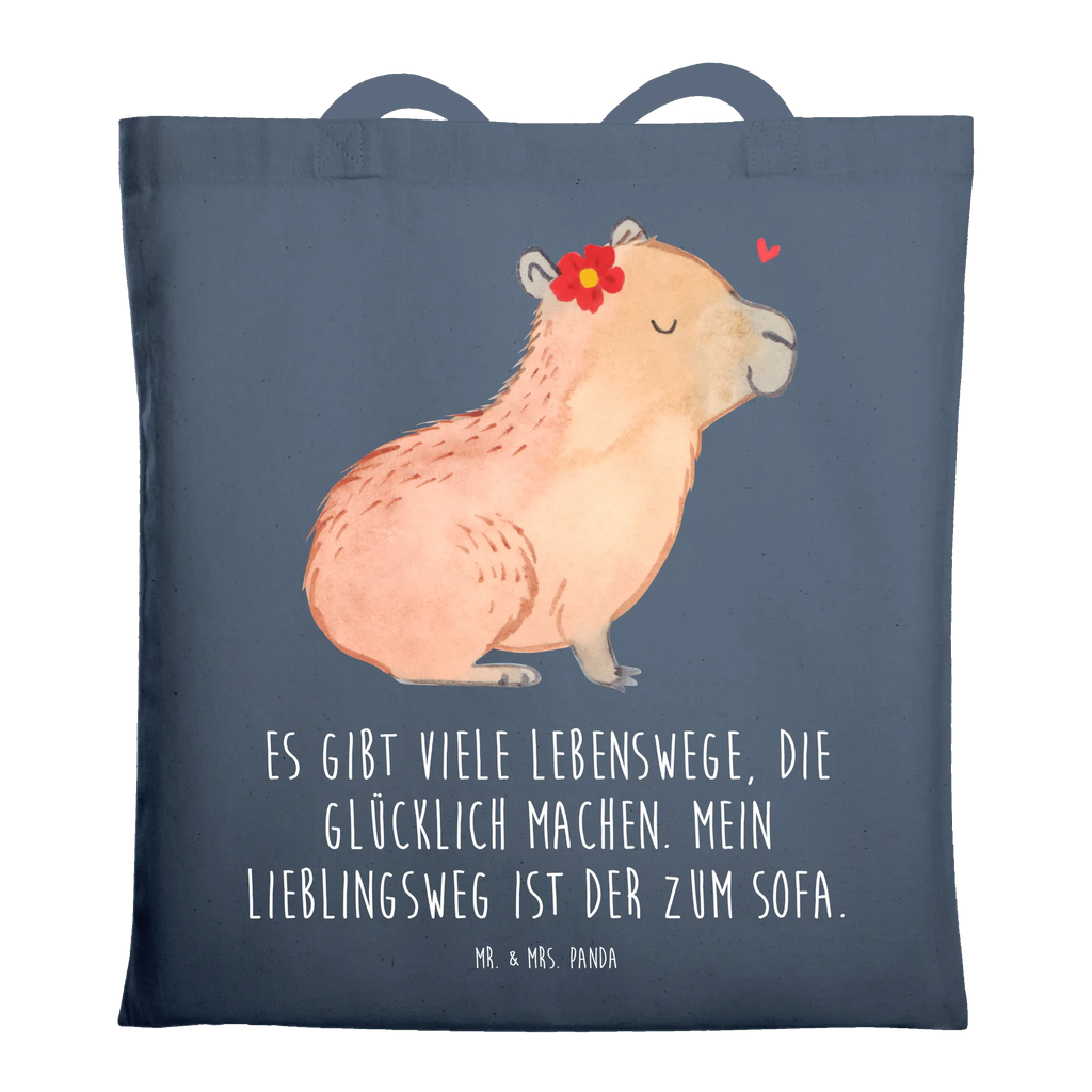Tragetasche Capybara Blume Beuteltasche, Badetasche, Shopper, Jutebeutel, Tasche, Schultertasche, Stofftasche, Strandtasche, Tragetasche, Laptoptasche, Jutetasche, Einkaufstüte, Stoffbeutel, Umhängetasche, Beutel, Einkaufstasche, Tiermotive, Gute Laune, lustige Sprüche, Tiere, Capybara
