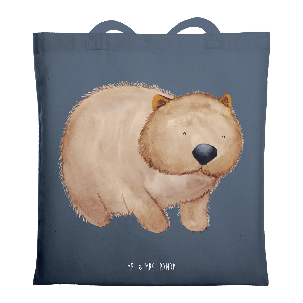 Tote bag Wombat cotton bag, jute bag, pouch, bag, Carrier bag, shopper, shoulder bag, cloth bag, shopping bag, small animals, cute, funny, cute animal motives, hand drawn, small world, funny sayings, good mood, happy, gifts, gift ideas, special gifts, animal lover, card, life is beautiful, Wombat, Australia, motivation, saying
