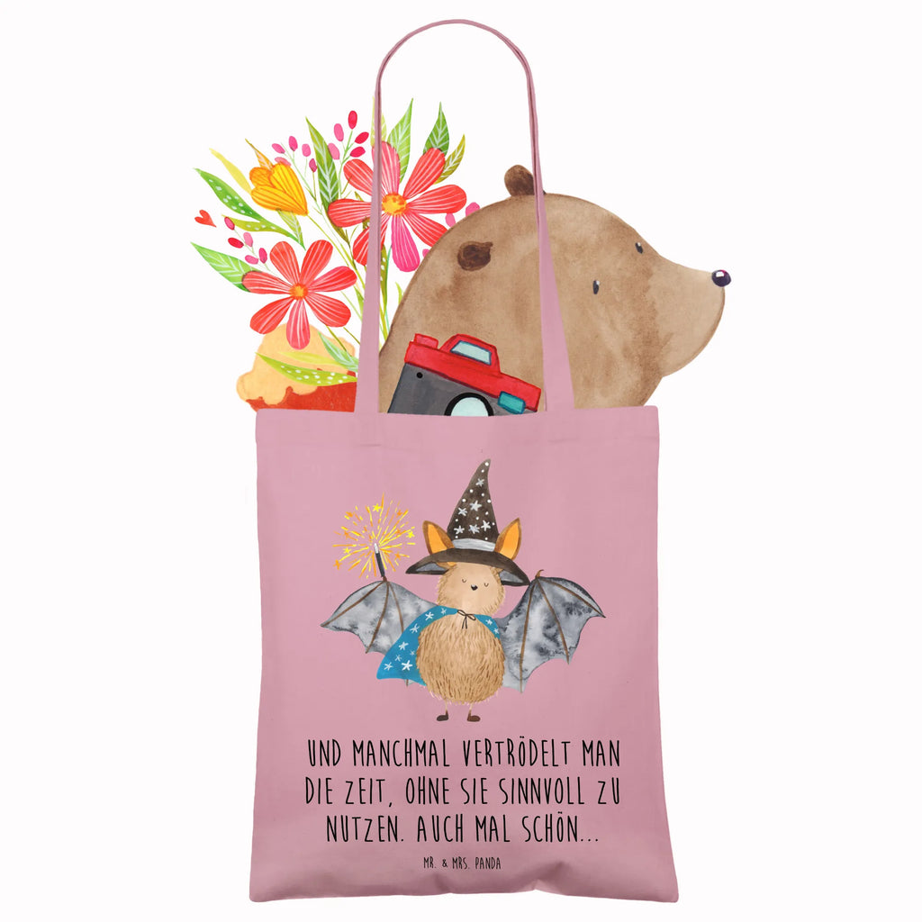 Torba Nietoperz czarodziej Einkaufstüte, Jutebeutel, Schultertasche, Tragetasche, Stoffbeutel, Strandtasche, Beutel, Shopper, Tasche, Laptoptasche, Umhängetasche, Einkaufstasche, Beuteltasche, Jutetasche, Stofftasche, Badetasche, Tiermotive, Gute Laune, lustige Sprüche, Tiere, Zauberer, Fledermäuse, Magier, Fledermaus, Frauen, reinsteigern