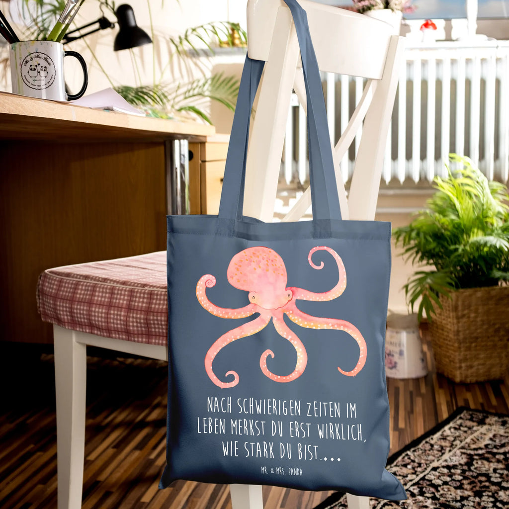 Tote bag Squid Schultertasche, Einkaufstüte, Beutel, Tasche, Strandtasche, Shopper, Einkaufstasche, Stoffbeutel, Stofftasche, Jutebeutel, Umhängetasche, Jutetasche, Beuteltasche, Laptoptasche, Badetasche, Tragetasche, Tiermotive, Gute Laune, lustige Sprüche, Tiere, Tintenfisch, Meerestier, Krake, Meer, Ozean, Wasser, Arme