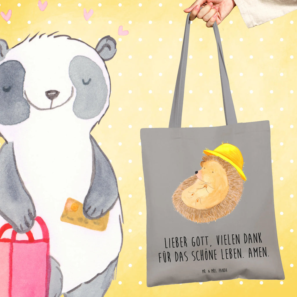 Tragetasche Igel Beten