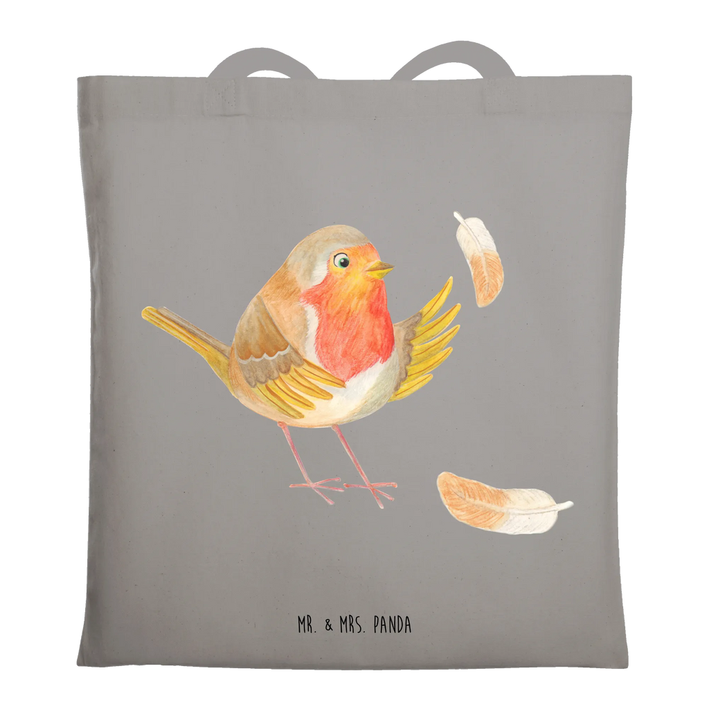 Tote bag robin feathers