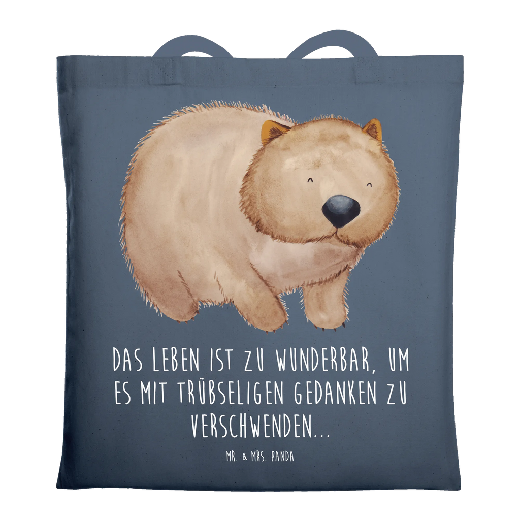 Tote bag Wombat cotton bag, jute bag, pouch, bag, Carrier bag, shopper, shoulder bag, cloth bag, shopping bag, small animals, cute, funny, cute animal motives, hand drawn, small world, funny sayings, good mood, happy, gifts, gift ideas, special gifts, animal lover, card, life is beautiful, Wombat, Australia, motivation, saying