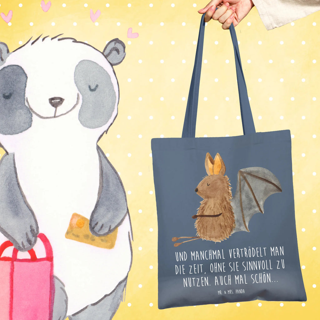 Torba Nietoperz siedzenie Motywy zwierzęce, dobra energia, zabawne powiedzonka, zwierzęta