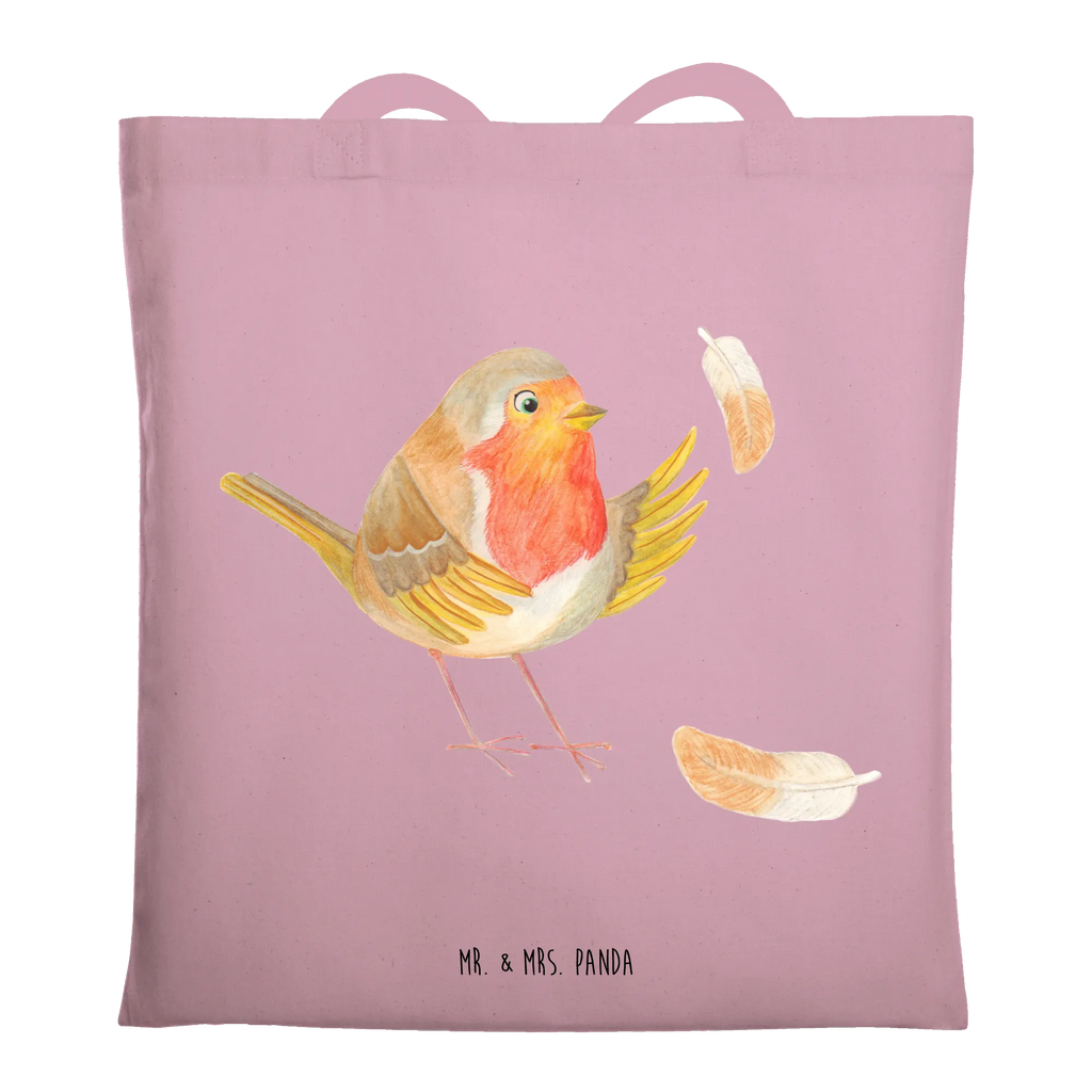 Tote bag robin feathers