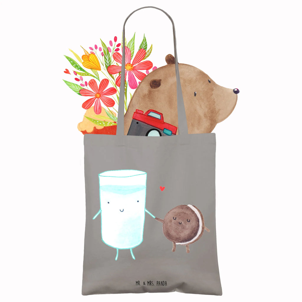 Tote bag milk biscuit Stoffbeutel, Laptoptasche, Badetasche, Tasche, Jutetasche, Strandtasche, Einkaufstüte, Schultertasche, Beutel, Stofftasche, Tragetasche, Einkaufstasche, Beuteltasche, Jutebeutel, Shopper, Umhängetasche, Tiermotive, Gute Laune, lustige Sprüche, Tiere, romantisch, perfektes Paar, Keks, Motiv süß, Einladung Frühstück, Cookie, Milk, Milch, Kekse, Kaffee
