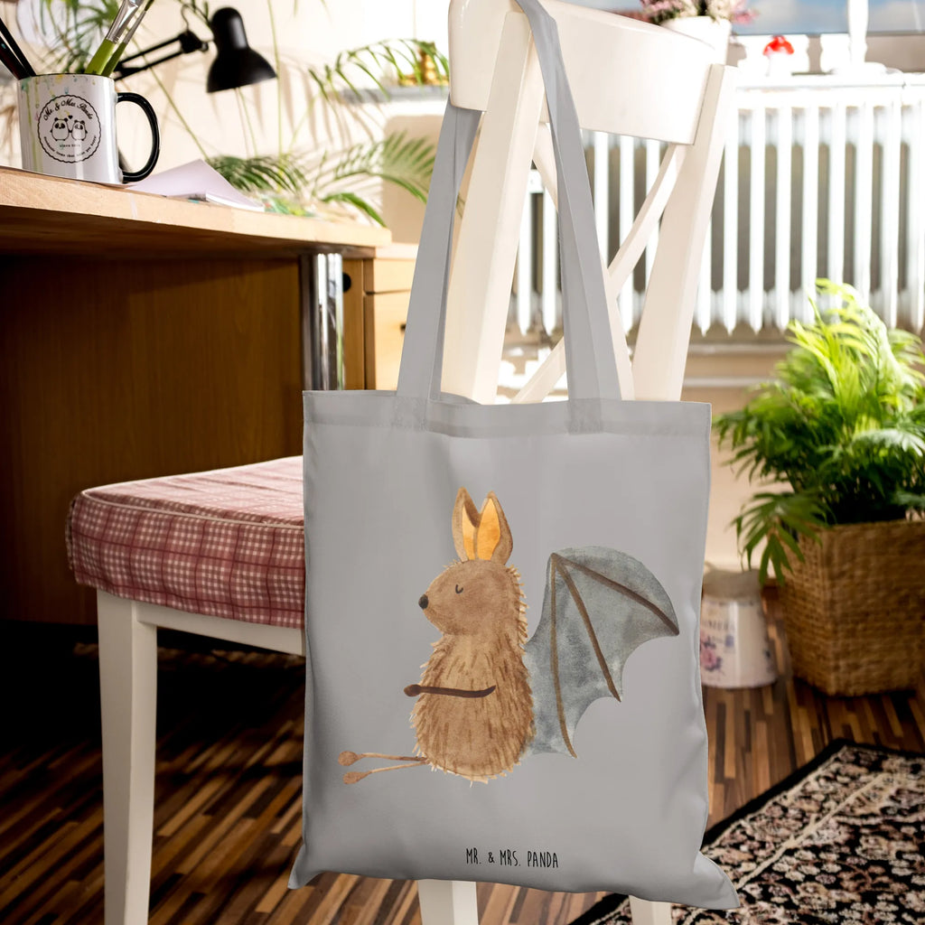 Torba Nietoperz siedzenie Motywy zwierzęce, dobra energia, zabawne powiedzonka, zwierzęta