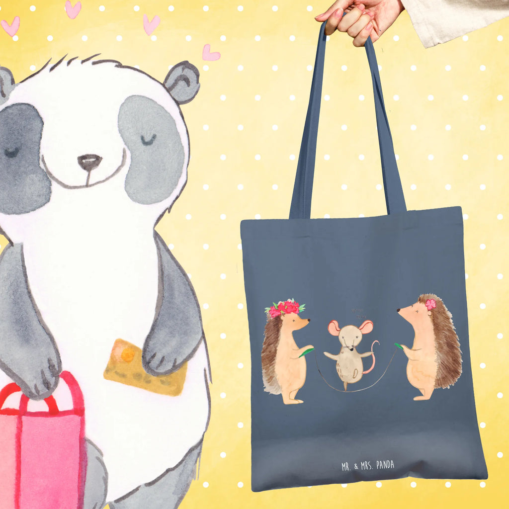 Tote bag Hedgehog skipping