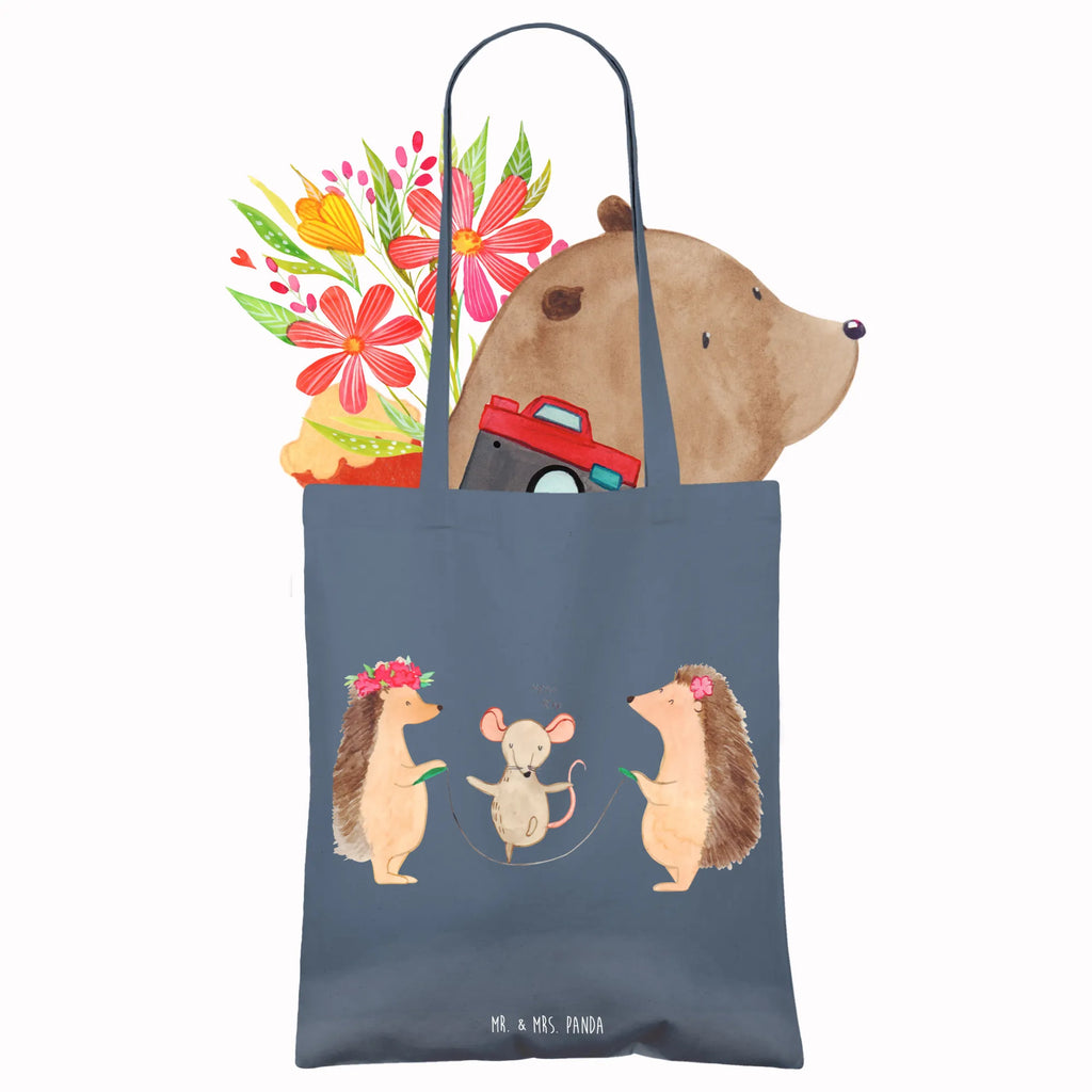 Tote bag Hedgehog skipping