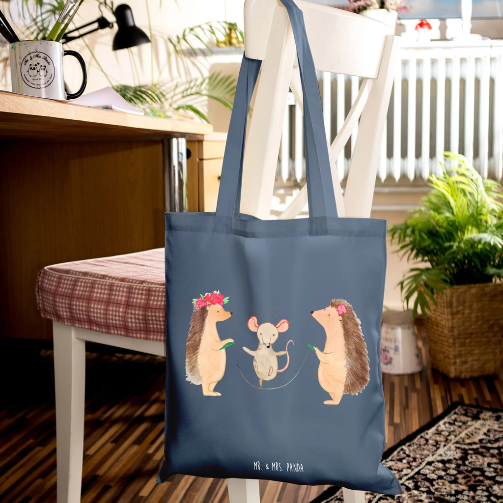 Tote bag Hedgehog skipping