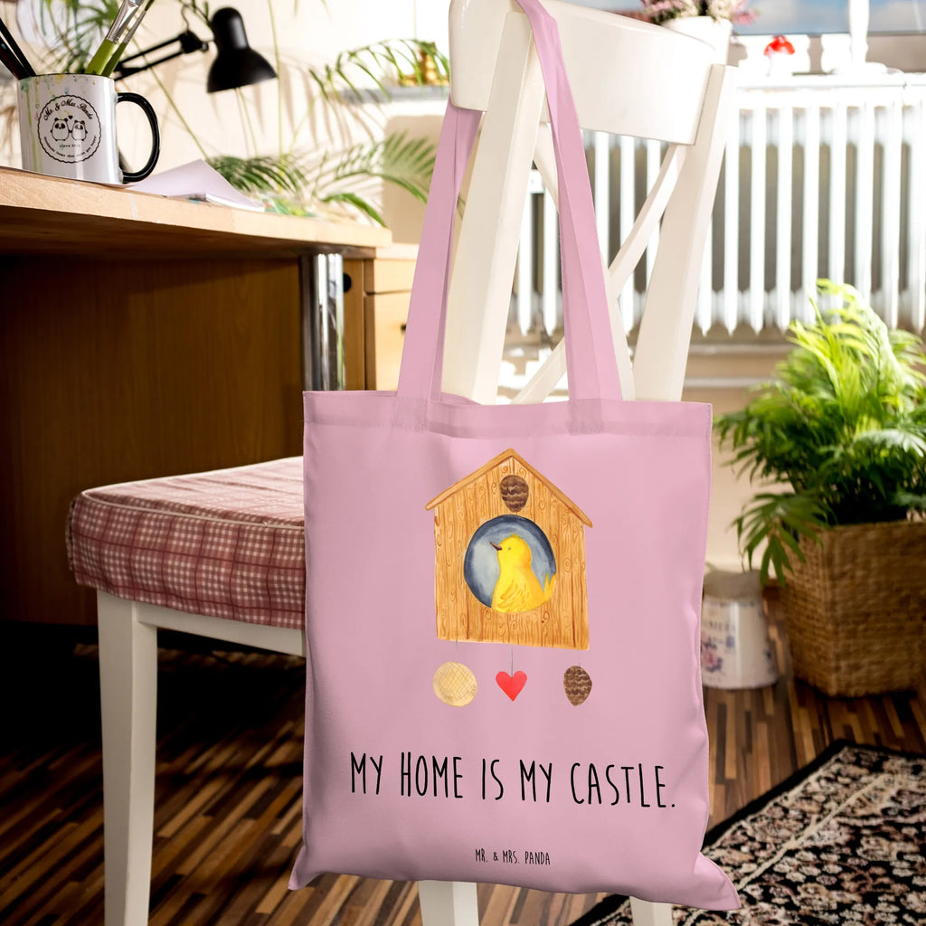 Tote bag Bird House Badetasche, baumwollbeutel, Shopper, uni tasche, Alltagstasche, Umhängetasche, Tüte, Einkaufstasche, Baumwolltasche, shopping tasche, Tragetasche, tote bag, Beutel, Jutebeutel, Laptoptasche, Schultasche, bedruckte tasche, Schultertasche, unitasche, Tasche, Statementbeutel, Henkeltasche, Einkaufstüte, Einkaufsbeutel, Stofftasche, Beuteltasche, Strandtasche, Leinentasche, Stoffbeutel, Jutetasche, büchertasche, Gute Laune, Tiermotive, Tiere, lustige Sprüche, Castle, Nest, unser Haus, Home sweet home, Vögel, Eigenheim, Familie, Vogelhäuschen, Zuhause, Wohnung, Vogelhaus, Haus, Lieblingsort, Vogel
