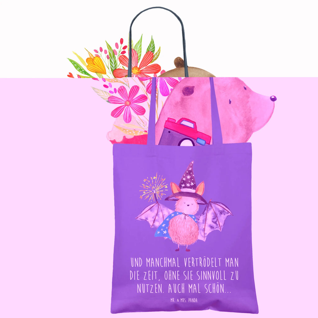Torba Nietoperz czarodziej Einkaufstüte, Jutebeutel, Schultertasche, Tragetasche, Stoffbeutel, Strandtasche, Beutel, Shopper, Tasche, Laptoptasche, Umhängetasche, Einkaufstasche, Beuteltasche, Jutetasche, Stofftasche, Badetasche, Tiermotive, Gute Laune, lustige Sprüche, Tiere, Zauberer, Fledermäuse, Magier, Fledermaus, Frauen, reinsteigern
