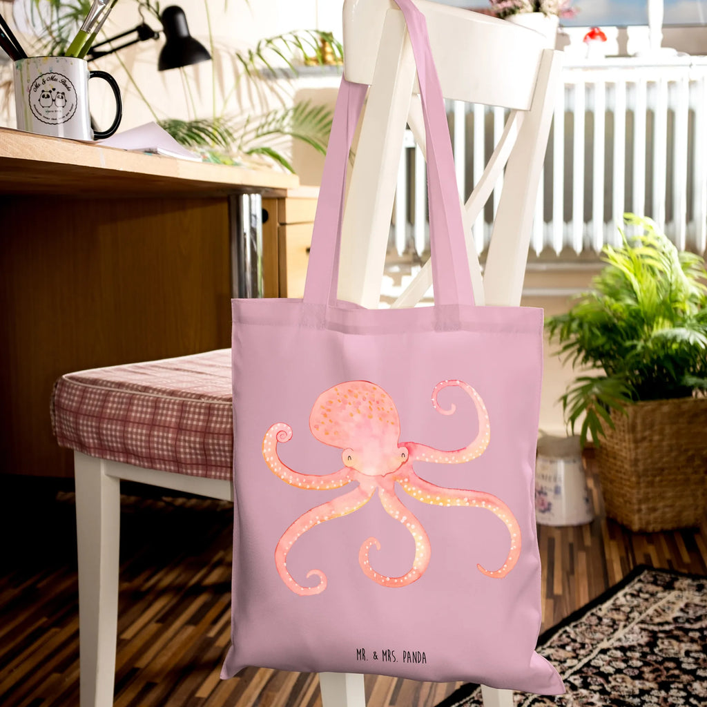 Tote bag Squid Schultertasche, Einkaufstüte, Beutel, Tasche, Strandtasche, Shopper, Einkaufstasche, Stoffbeutel, Stofftasche, Jutebeutel, Umhängetasche, Jutetasche, Beuteltasche, Laptoptasche, Badetasche, Tragetasche, Tiermotive, Gute Laune, lustige Sprüche, Tiere, Tintenfisch, Meerestier, Krake, Meer, Ozean, Wasser, Arme
