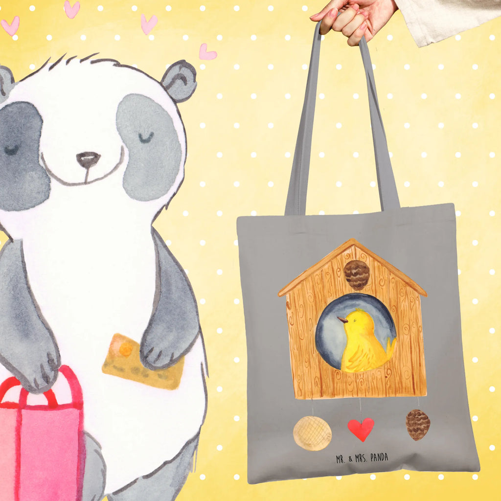 Tote bag Bird House Badetasche, baumwollbeutel, Shopper, uni tasche, Alltagstasche, Umhängetasche, Tüte, Einkaufstasche, Baumwolltasche, shopping tasche, Tragetasche, tote bag, Beutel, Jutebeutel, Laptoptasche, Schultasche, bedruckte tasche, Schultertasche, unitasche, Tasche, Statementbeutel, Henkeltasche, Einkaufstüte, Einkaufsbeutel, Stofftasche, Beuteltasche, Strandtasche, Leinentasche, Stoffbeutel, Jutetasche, büchertasche, Gute Laune, Tiermotive, Tiere, lustige Sprüche, Castle, Nest, unser Haus, Home sweet home, Vögel, Eigenheim, Familie, Vogelhäuschen, Zuhause, Wohnung, Vogelhaus, Haus, Lieblingsort, Vogel