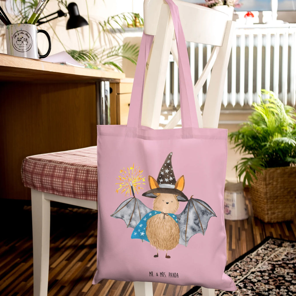 Torba Nietoperz czarodziej Einkaufstüte, Jutebeutel, Schultertasche, Tragetasche, Stoffbeutel, Strandtasche, Beutel, Shopper, Tasche, Laptoptasche, Umhängetasche, Einkaufstasche, Beuteltasche, Jutetasche, Stofftasche, Badetasche, Tiermotive, Gute Laune, lustige Sprüche, Tiere, Zauberer, Fledermäuse, Magier, Fledermaus, Frauen, reinsteigern