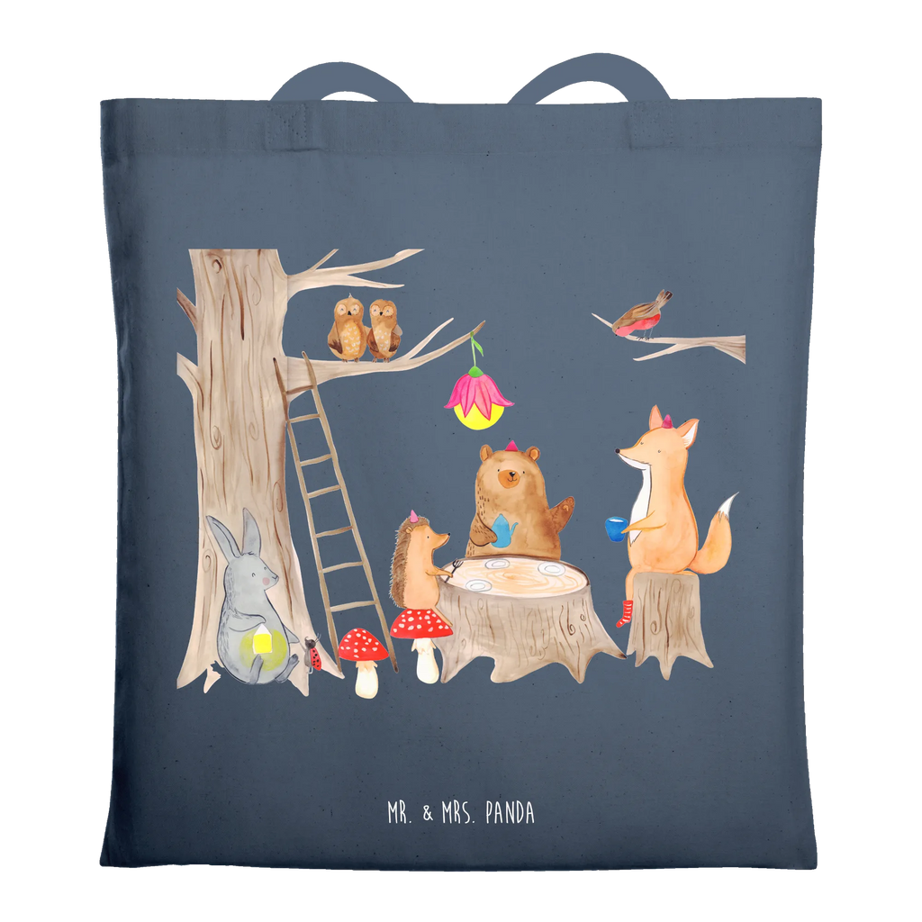 Tote bag forest animals picnic Badetasche, Jutetasche, Tasche, Stofftasche, Tragetasche, Schultertasche, Beuteltasche, Strandtasche, Umhängetasche, Stoffbeutel, Jutebeutel, Shopper, Laptoptasche, Einkaufstasche, Einkaufstüte, Beutel, Tiermotive, Gute Laune, lustige Sprüche, Tiere, Picknick, Fuchs, Hase, Wald, Igel, Eichhörnchen, Maus, Waldtiere