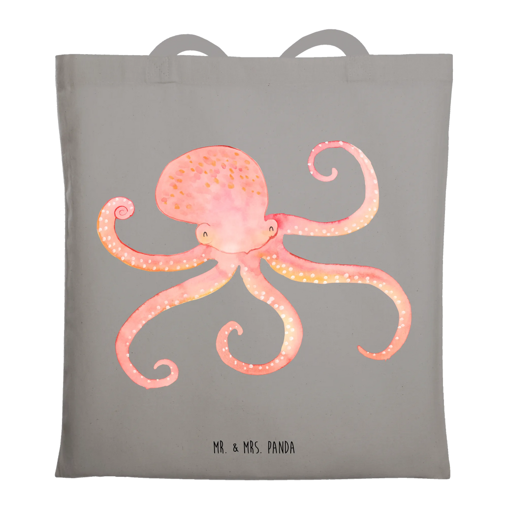 Tote bag Squid Schultertasche, Einkaufstüte, Beutel, Tasche, Strandtasche, Shopper, Einkaufstasche, Stoffbeutel, Stofftasche, Jutebeutel, Umhängetasche, Jutetasche, Beuteltasche, Laptoptasche, Badetasche, Tragetasche, Tiermotive, Gute Laune, lustige Sprüche, Tiere, Tintenfisch, Meerestier, Krake, Meer, Ozean, Wasser, Arme